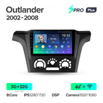 Teyes SPRO Plus 9" для Mitsubishi Outlander 1, Airtrek  2002-2008