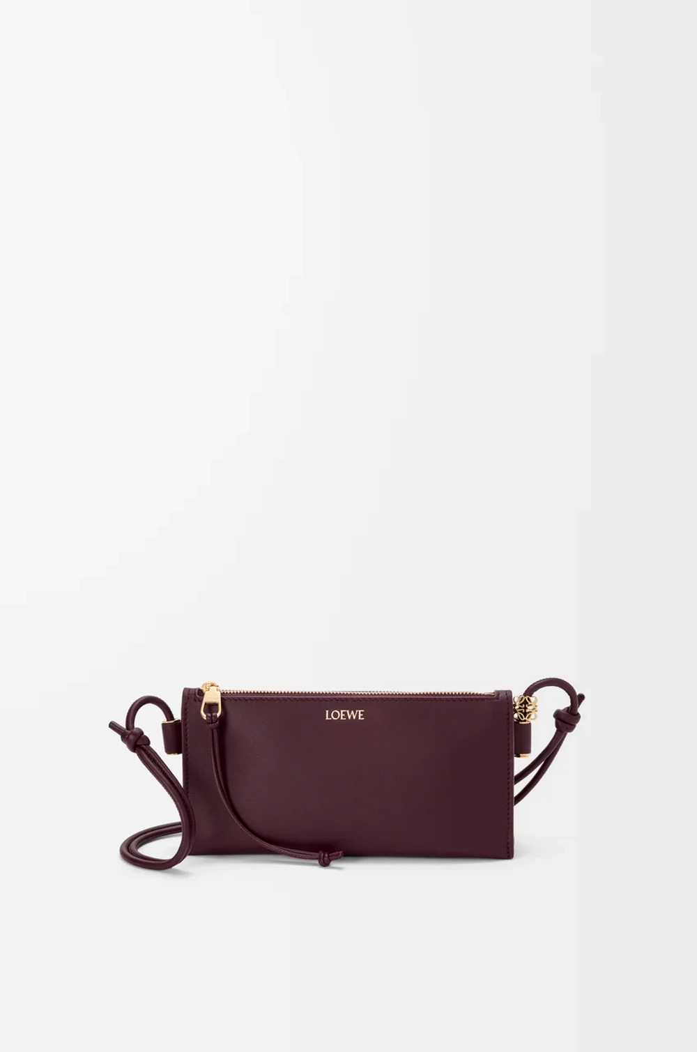 Loewe Сумка Joya из телячьей кожи наппа, бургунди
