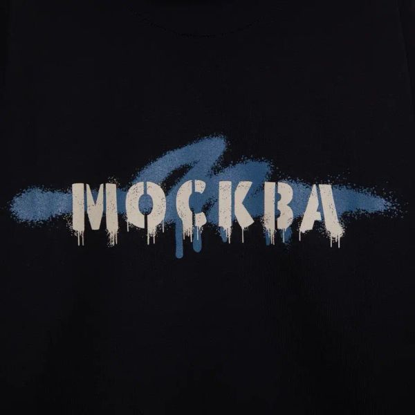 Худи Москва черное - фото 3