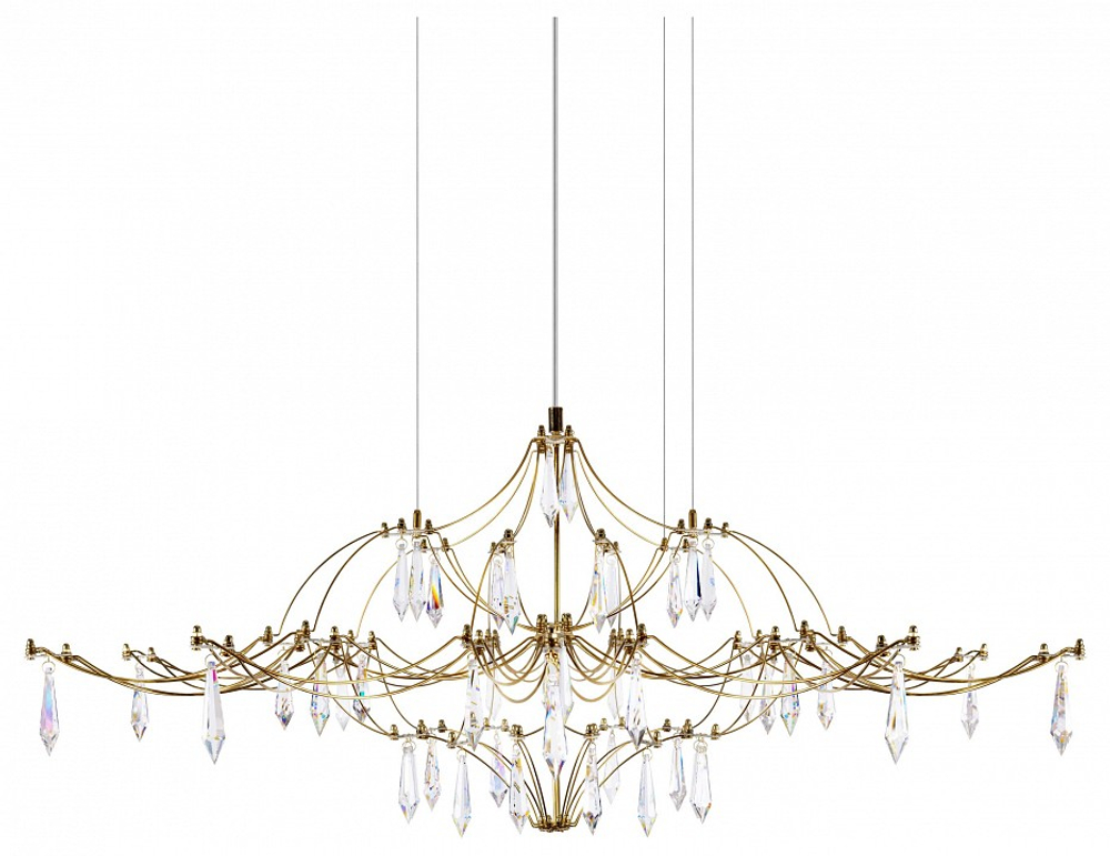 Подвесная люстра Loft it Mira 10587/1000 Gold Asfour