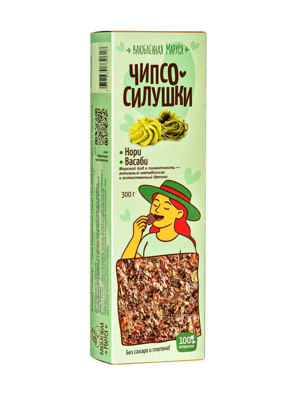 Чипсо-силушки нори-васаби, 300г
