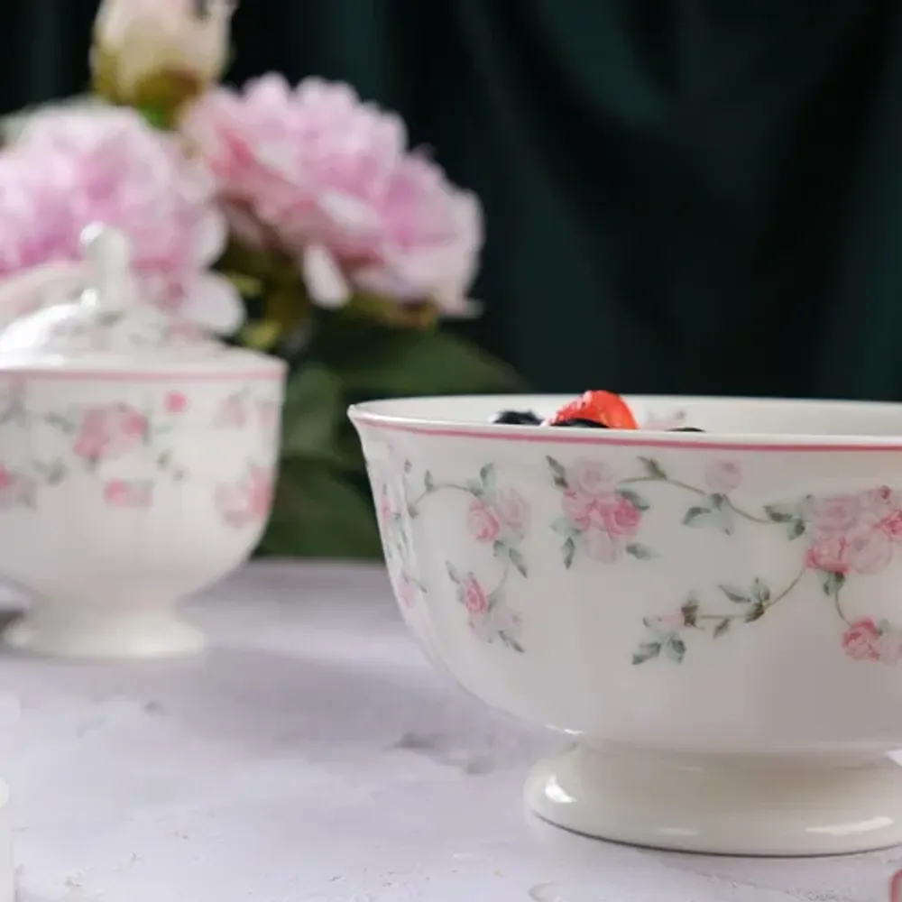 Салатник 500 мл d 13,7 см h7,2 см La Vie En Rose Noble [6]