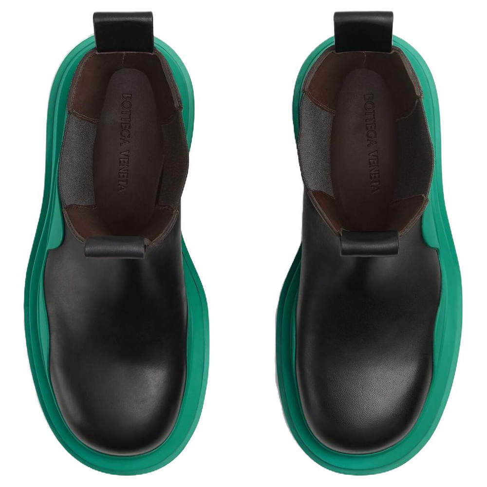 Bottega Veneta Tire Chelsea Ankle Length Chelsea Boots Women"s Turquoise