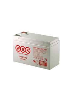 Аккумулятор 12В 7.2А.ч WBR GP1272 F2 (12V28W) WBR