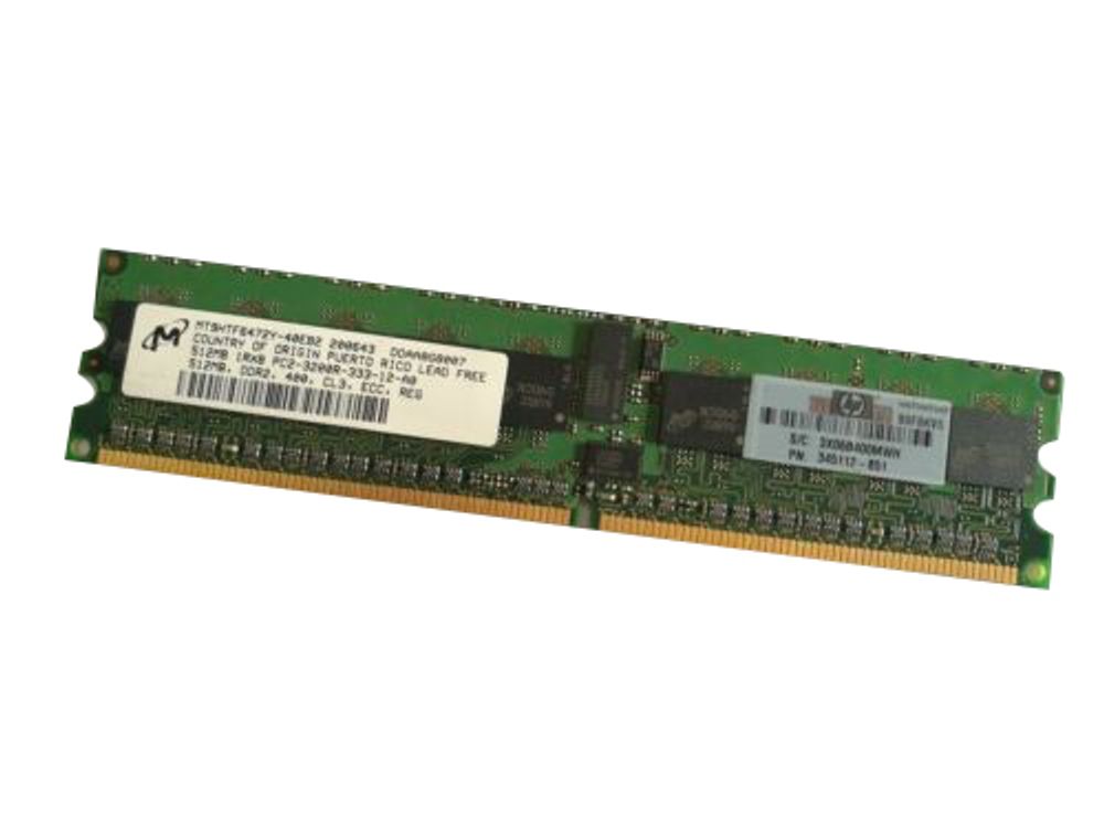 Оперативная память HP 512 REG PC2-3200 SGLDMM option kit 384176-B21