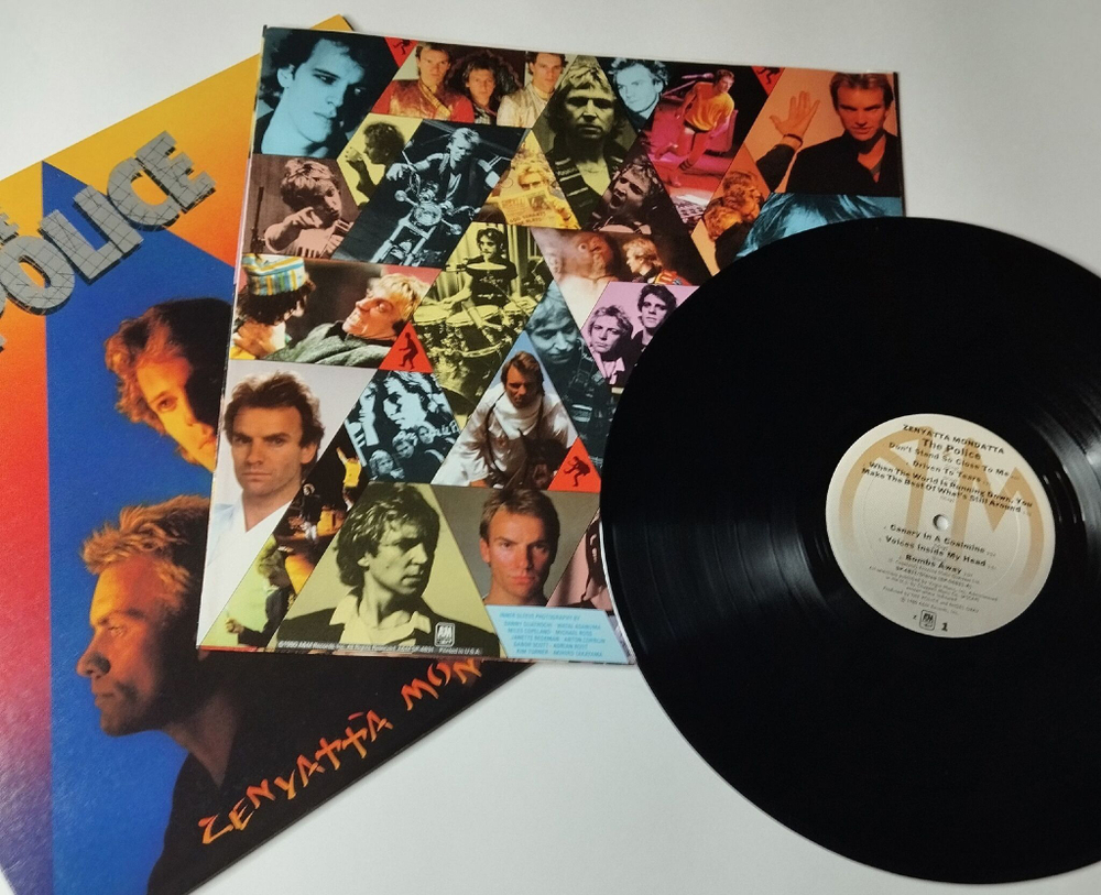 Винтажная виниловая пластинка LP The Police Zenyatta Mondatta (USA 1980)