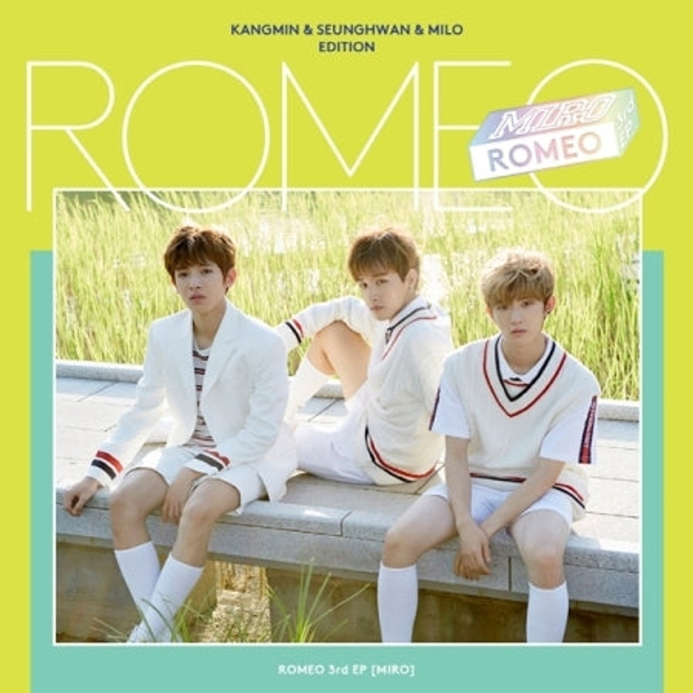 Альбом ROMEO - MIRO 3rd Mini Album KANGMIN SEUNGHWAN MILO Edition
