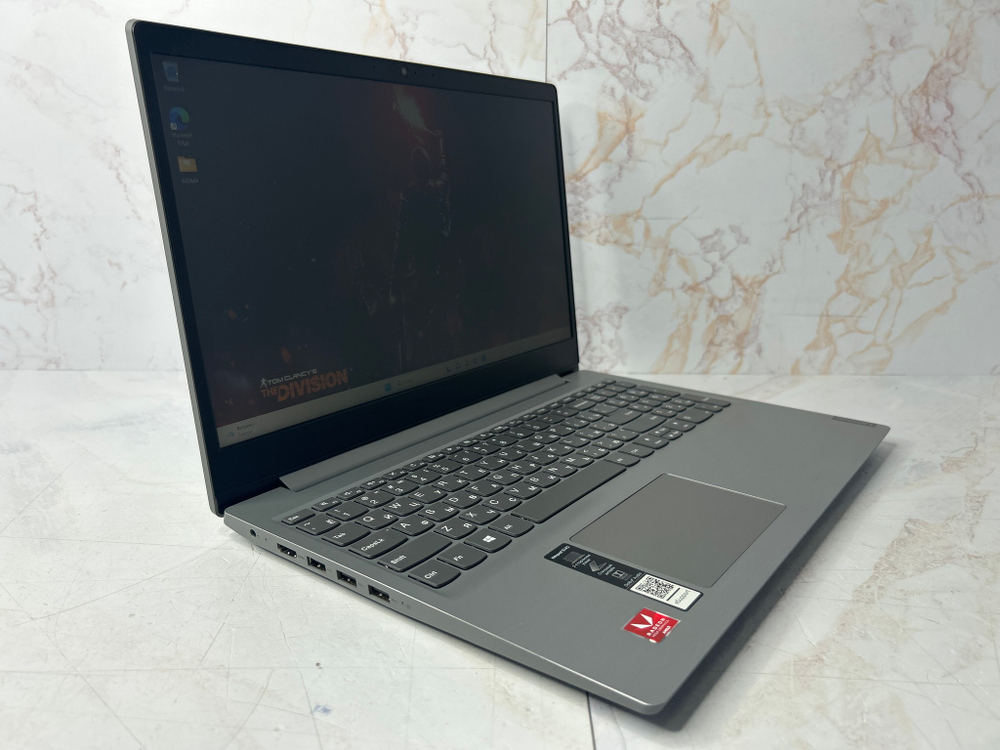 Ноутбук Lenovo ideapad S145-15API. Конфигурация: AMD Ryzen 3 3200U 2.6 ГГц/8ГБ/SSD 512 ГБ/AMD Radeon Vega 3/Windows 11 Домашняя/15.6 "/1920х1080
