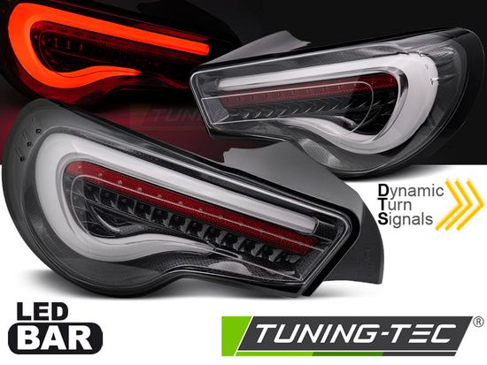 Фары задние для TOYOTA GT86 12-21 LED BAR CARBON SEQ