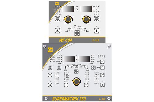 Сварочный полуавтомат HUGONG SUPERMATRIX 350 III - [380В / 10-350А / MIG/MAG] с БО и тележкой