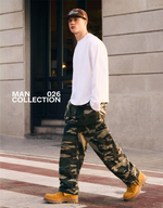 Мужские брюки карго baggy fit, арт. 3509/335 - BERSHKA