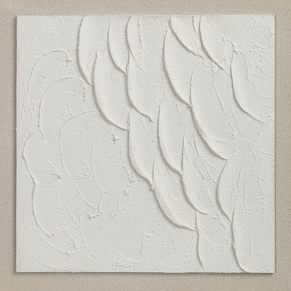 Панно декоративное с эффектом 3D Minimalism Ripples, 50х50 см