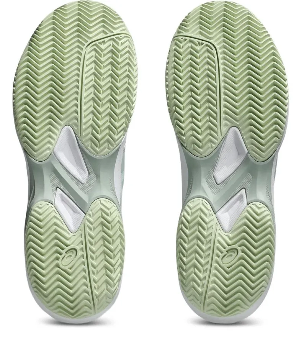 Женские теннисные кроссовки Asics Game FF Clay/OC - lichen rock/white