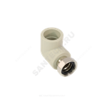 Угольник PP-R комбинированный серый Дн 32х1 1/4" с накидной гайкой VALFEX 10138132Г