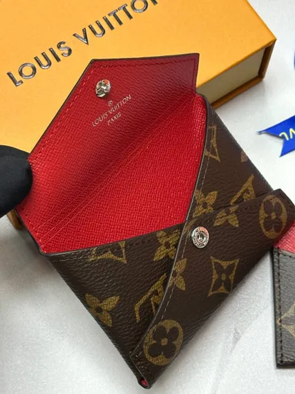 Держатель для карт Louis Vuitton Kirigami красный