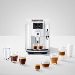 Кофемашина Jura E8 Piano White EB (15353)