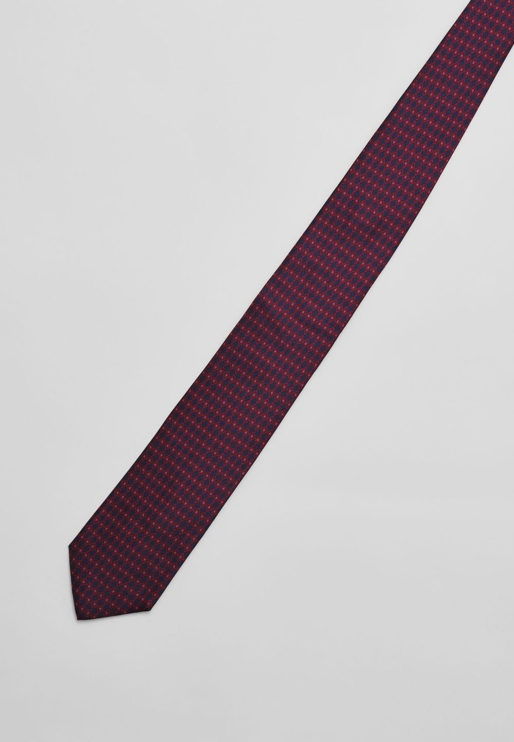 Галстук BOTAKOZ SMALL BURGUNDY-RED