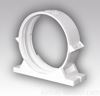 Пластиковый держатель круглых воздуховодов с уплотнителем ERA d160, 16ДСКП