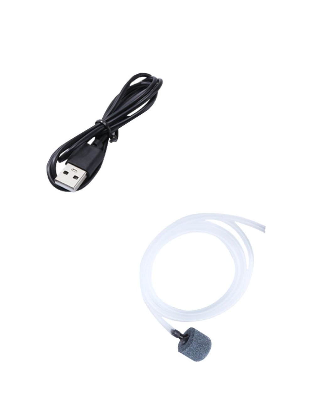 Компрессор (аэратор) кислородный для живца, аквариума от USB