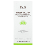 Dr. G, Green Mild Up, Defense Mineral, солнцезащитное средство, SPF50, 50 мл (1,69 жидк. унции)