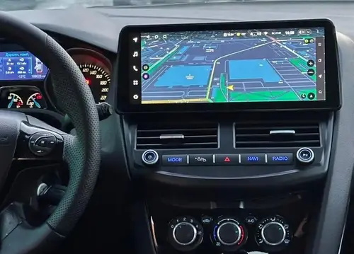 Магнитола для Ford Focus 3 2011-2019 - Kuberg KP-F1201-S10 монитор 12.3", Android 12, Быстрая, CarPlay, 4G SIM-слот