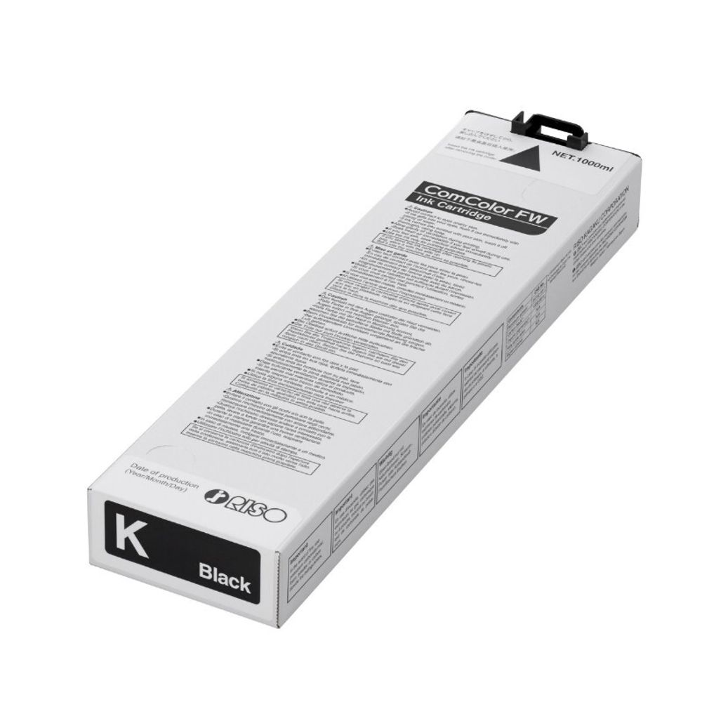 Краска RISO S-7250E для ComColor FW Black, 1000 мл Краска RISO S-7250E для ComColor FW Black, 1000 мл