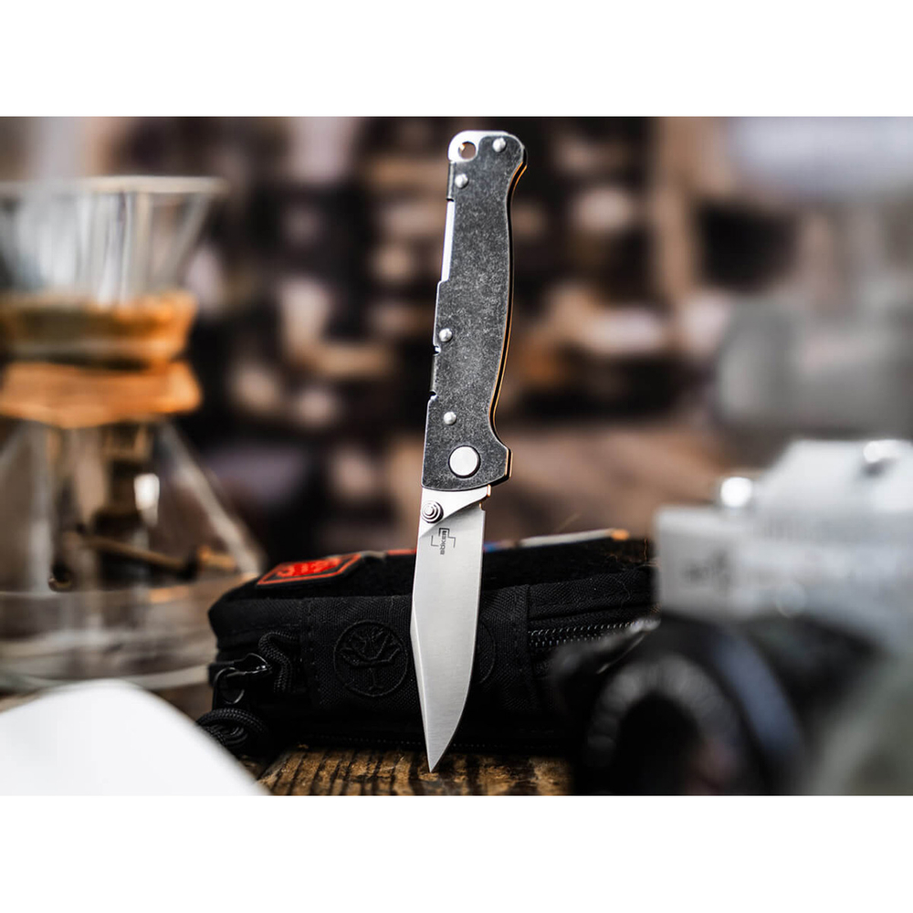 Складной нож Boker Plus Atlas Clippoint TS, сталь D2, 01BP0065