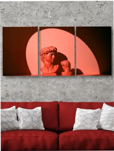 Картина Свет сквозь витражи модульная 50x70см 3шт.