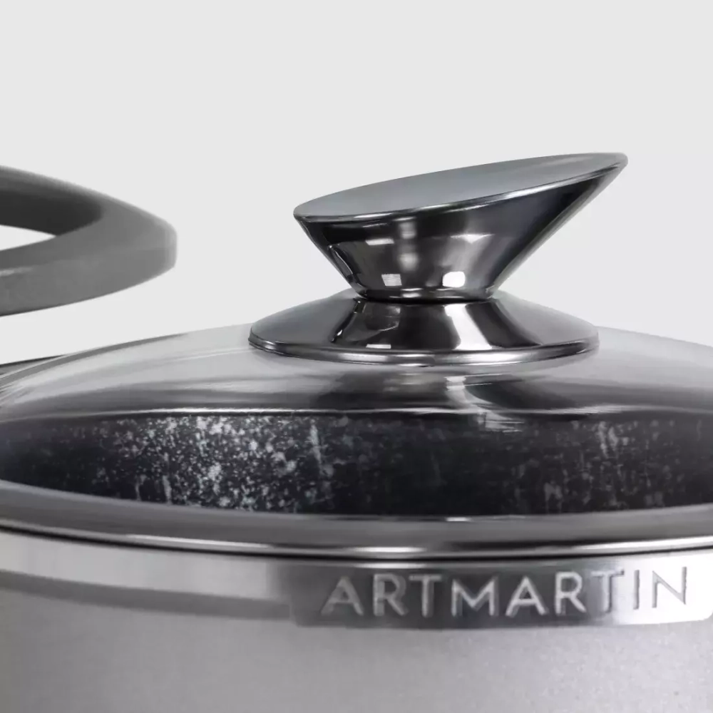 Кастрюля с крышкой 5.7л Kitchen Star Artmartin