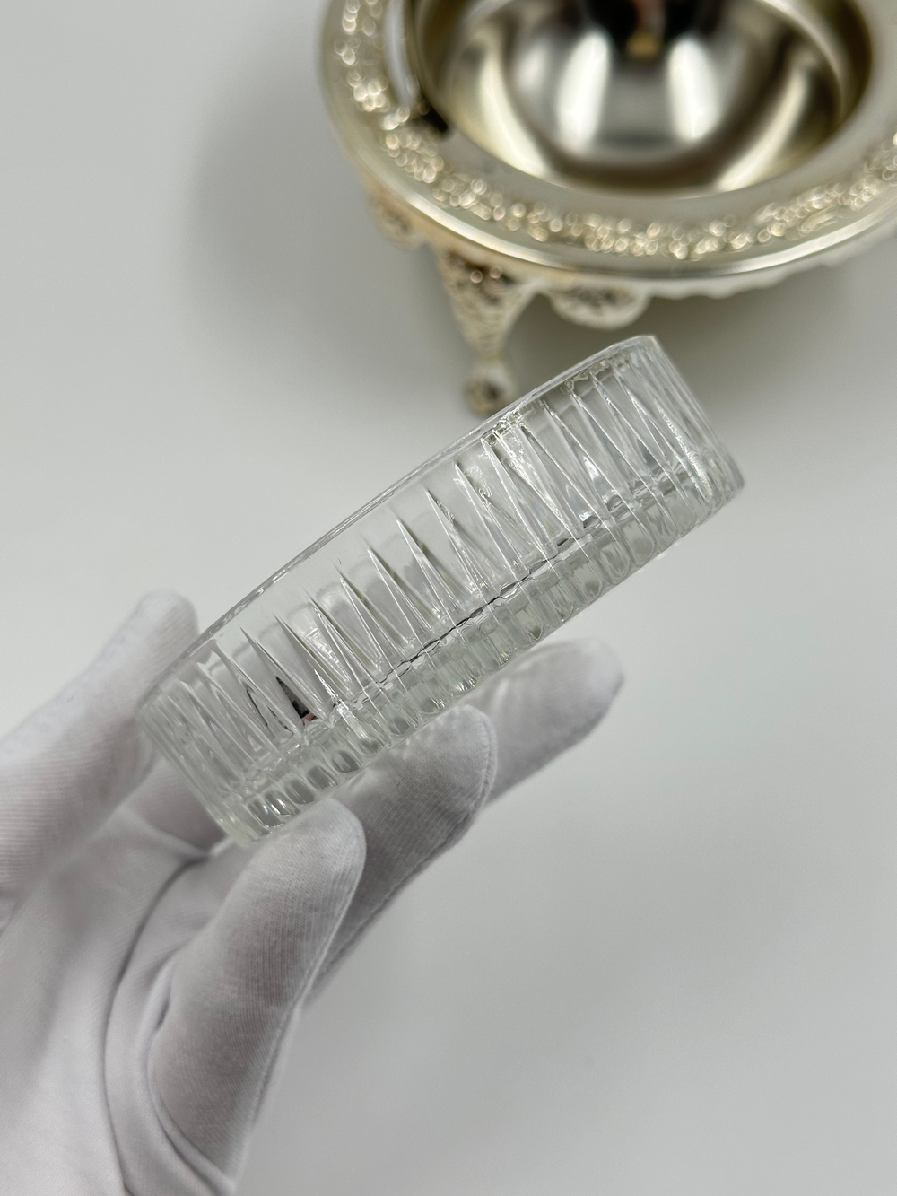 Икорница/маслёнка Queen Anne