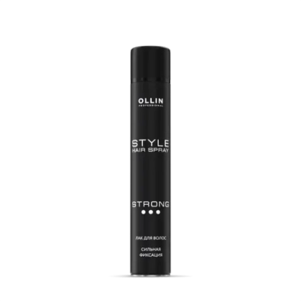 OLLIN PROFESSIONAL Лак для волос сильной фиксации STYLE, 500 мл