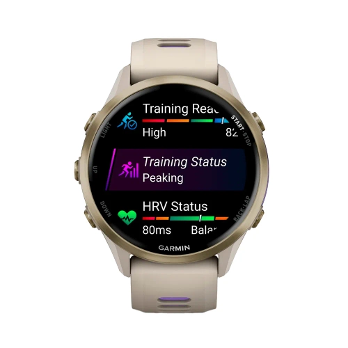 Умные часы Garmin Forerunner 970, 47mm, Soft Gold Violet (010-02969-12)