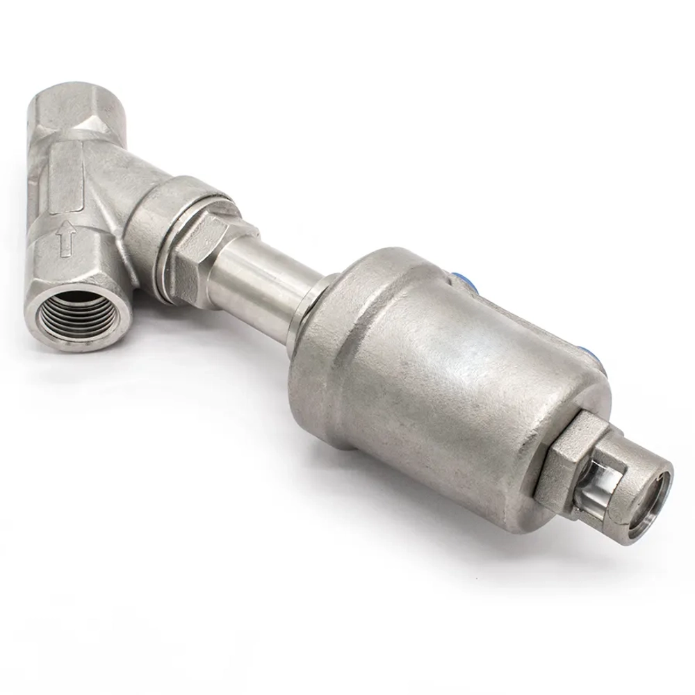 Клапан седельный отсечной DN20 - G3/4 нерж. AISI 304 - 2/2 НЗ
