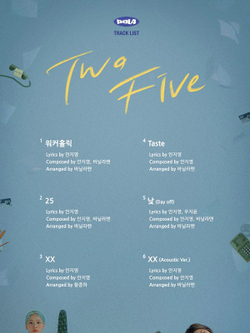 Альбом BOL4 - Two Five Mini Album
