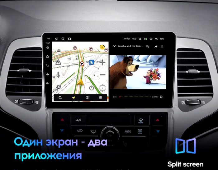 Магнитола для Jeep Grand Cherokee WK2 2010-2013 - Kuberg OL-9254 QLed, Android 13, Быстрейшая, CarPlay, SIM-слот