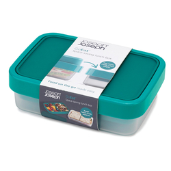 Ланч-бокс компактный goeat™, 13,5х6,5х19 см, изумрудный
