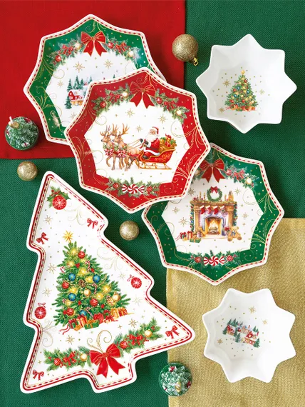 Набор для закусок christmas heritage, D11 см, 4 предм.
