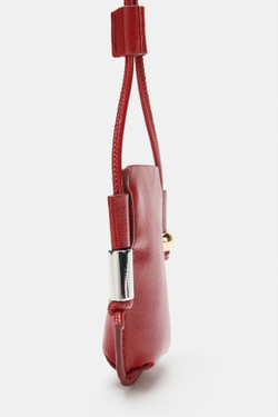 ZARA ПОДВЕСКА-ФУТЛЯР ДЛЯ МИНИ-ПАРФЮМА, КРАСНЫЙ