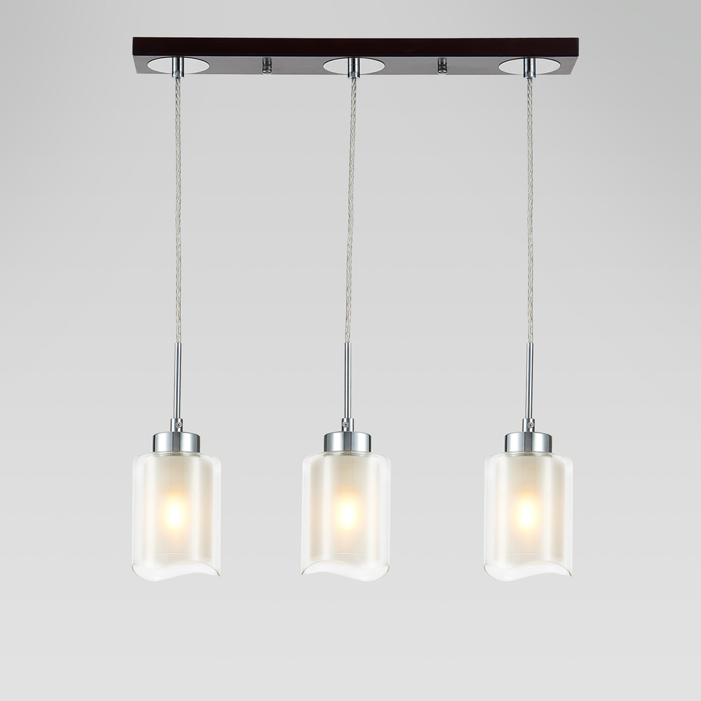 Citilux Фортуна CL156232 Подвесной светильник Венге Хром