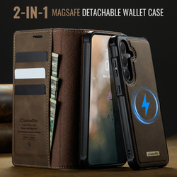 Чехол-кошелек CaseMe 2 in 1 MagSafe Samsung Galaxy S24+