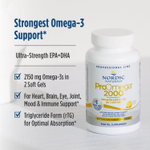 Nordic Naturals, ProOmega® 2000, омега-кислоты, со вкусом лимона, 120 капсул (1075 мг в 1 капсуле)