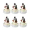 Набор декоративных свечей festive snowman из коллекции new year essential, 6 шт.