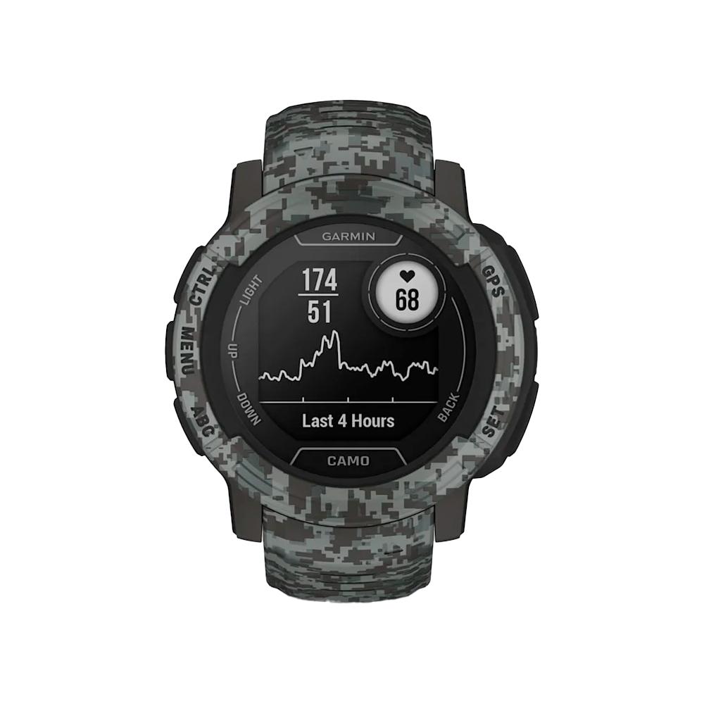 Умные часы Garmin Instinct 2, 45mm, Camo Edition (010-02626-03)