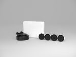 AAALINE BUZ-14 Black звуковой парктроник с классическими датчиками (4шт)