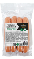 Сосиски постные пшеничные "Пикничок", 200 г, Высший вкус