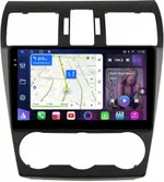 Магнитола для Subaru Forester 4 2012-2015, Impreza 4, XV (штатная КЗВ и/или harman/kardon) - FarCar S500-TS18 монитор 9.5" QLED на Android 14, CarPlay, 4G SIM-слот