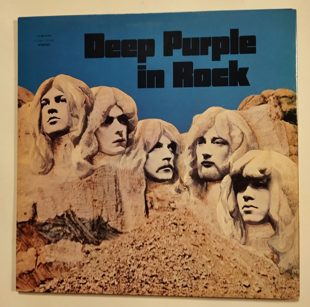 Винтажная виниловая пластинка LP Deep Purple In Rock (Holland 1978)