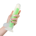 Прозрачно-зеленый светящийся в темноте фаллоимитатор 22см ToyFa Beyond Clark Glow 872001