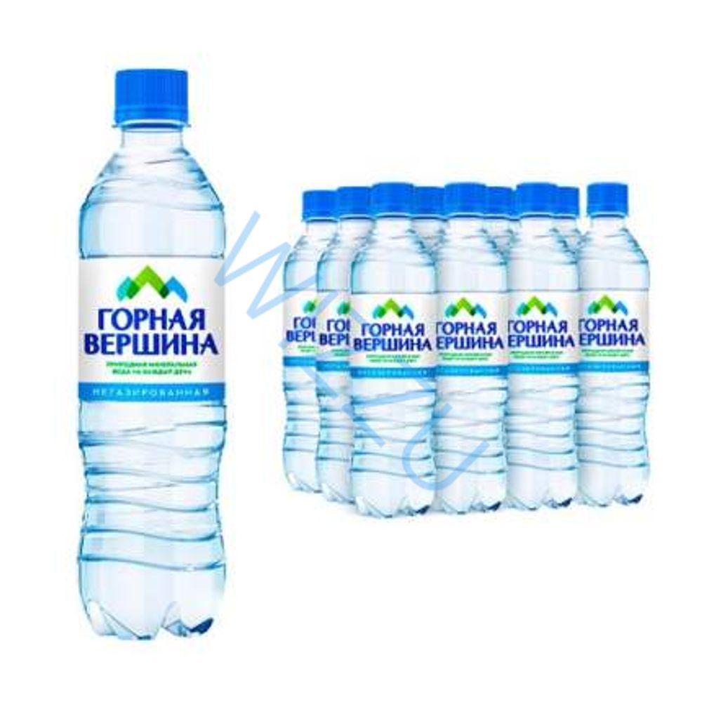 Вода Горная Вершина негазированная 500мл
