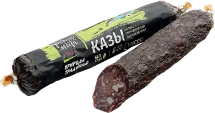 Колбаса Родные места Казы сыровяленая 260г
